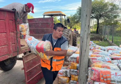 Familias originarias de nueve municipios recibieron más de 3000 módulos alimentarios