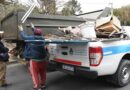 Exitoso descacharrado en Vicente Solá: se juntaron 15 toneladas de chatarras