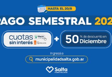 Está en vigencia el Pago Semestral de Tributos Municipales 2025