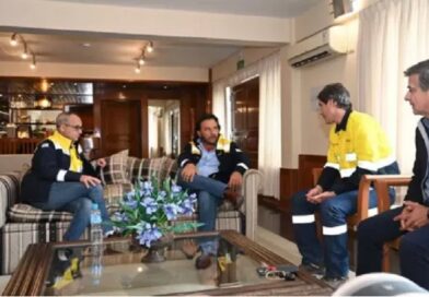 Sáenz recibió a directivos de Rio Tinto que proyecta 50.000 toneladas anuales de litio grado batería