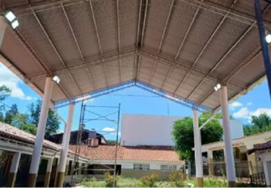 Nuevo tinglado para la escuela 4.074 de Guachipas