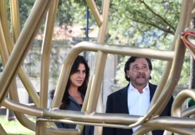Sáenz recorrió el Paseo de la ex Palúdica y destacó el avance del predio que nació a partir de su iniciativa