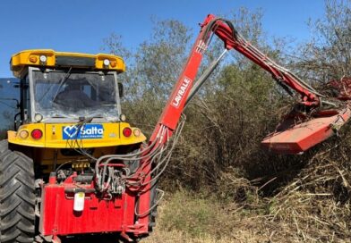 La Municipalidad realizó tareas de cortafuego para prevenir incendios de pastizales