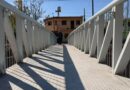 Quedó habilitada la nueva pasarela peatonal sobre el canal Yrigoyen