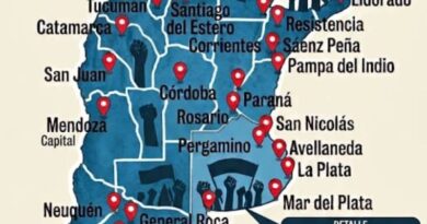 _22 DE JULIO JORNADA NACIONAL DE LUCHA_ 10 hs CORTE DEL PUENTE PUEYRREDÓN (Pavón) No a la baja del programa «Volver al Trabajo.»