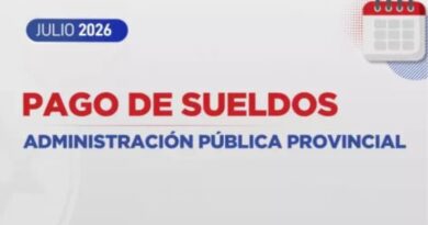 Los empleados públicos provinciales cobrarán el sueldo el 1 de agosto