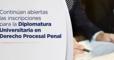 Continúan abiertas las inscripciones para la Diplomatura Universitaria en Derecho Procesal Penal