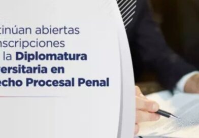 Continúan abiertas las inscripciones para la Diplomatura Universitaria en Derecho Procesal Penal