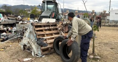 Se recolectaron 6 toneladas de chatarra en el operativo en zona norte