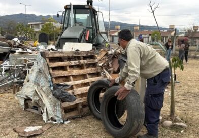 Se recolectaron 6 toneladas de chatarra en el operativo en zona norte