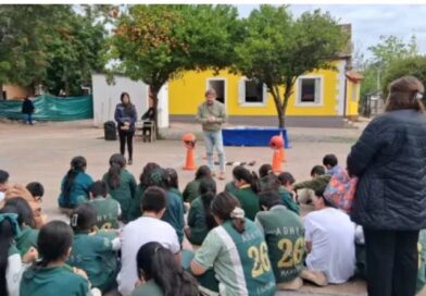 Alumnos de nivel primario fueron capacitados como Promotores Viales